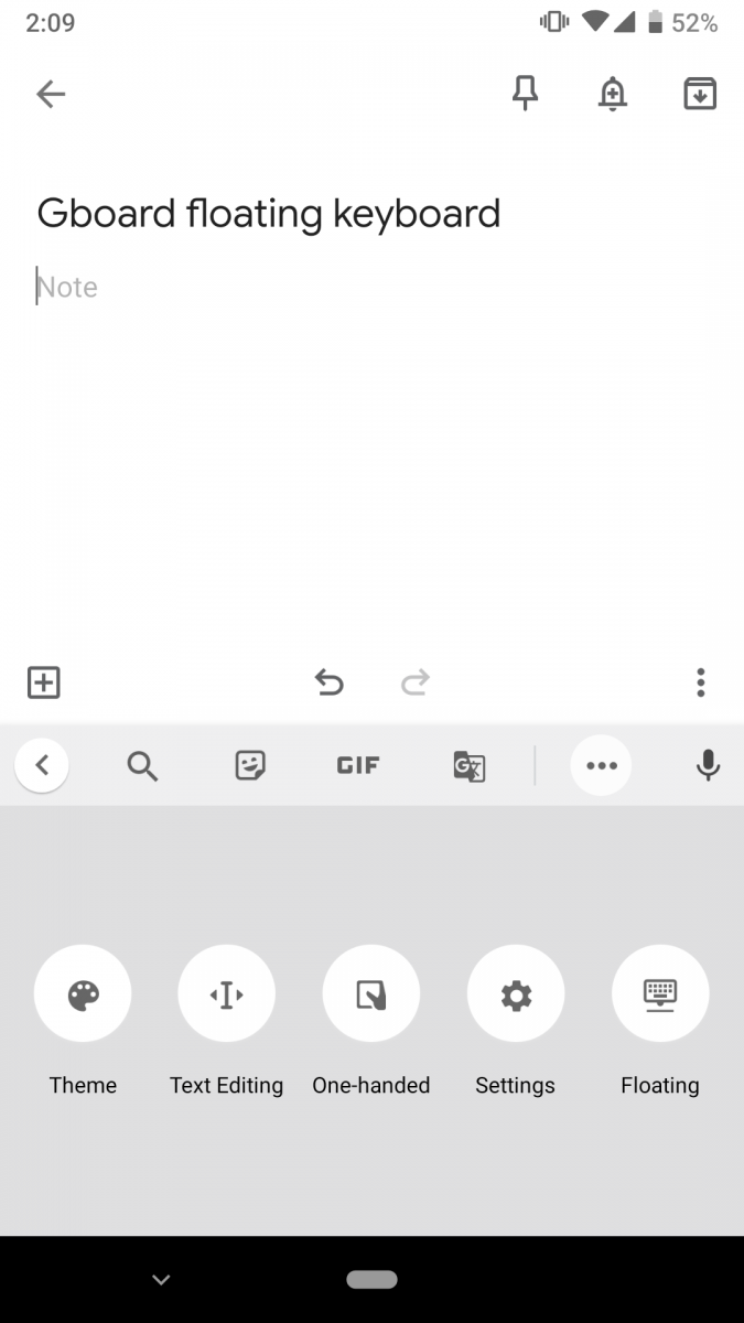 Клавиатура Gboard получила «плавающий» режим - Rozetked.me