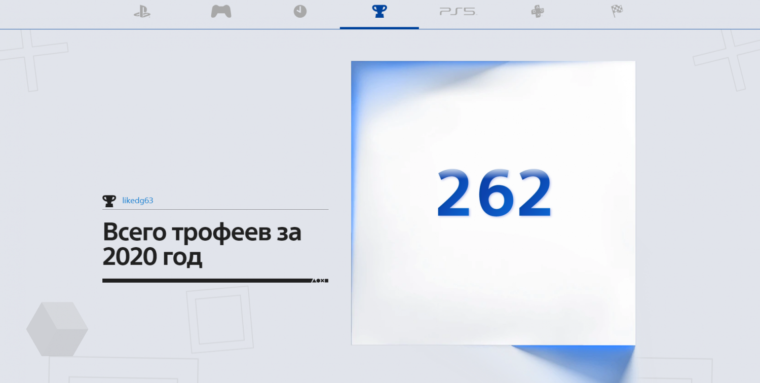 Sony запустила сайт с персональной статистикой игроков PlayStation за 2020  год - Rozetked.me