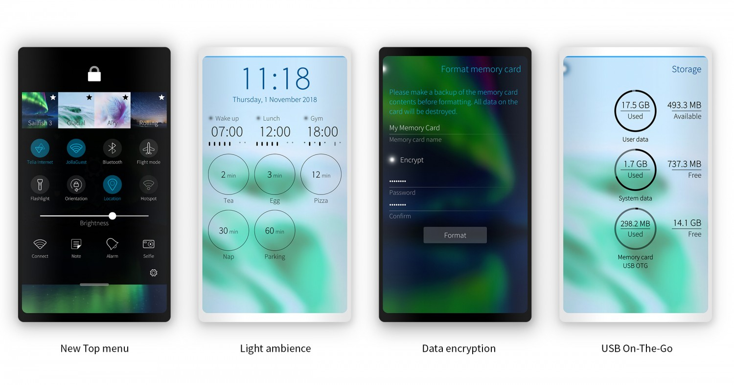 Sailfish OS сменила дизайн и получила функции для корпоративных  пользователей - Rozetked.me