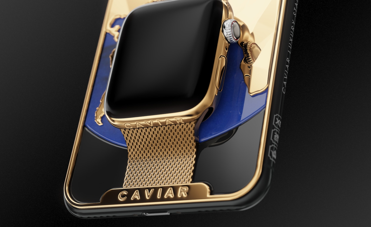 Компания Caviar «скрестила» iPhone XS и Apple Watch - Rozetked.me