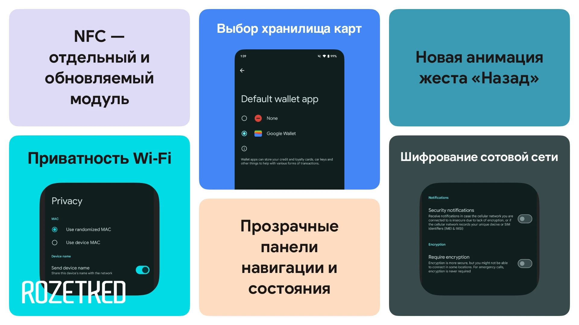 Google выпустила первую бета-версию Android 15. Что нового? - Rozetked.me