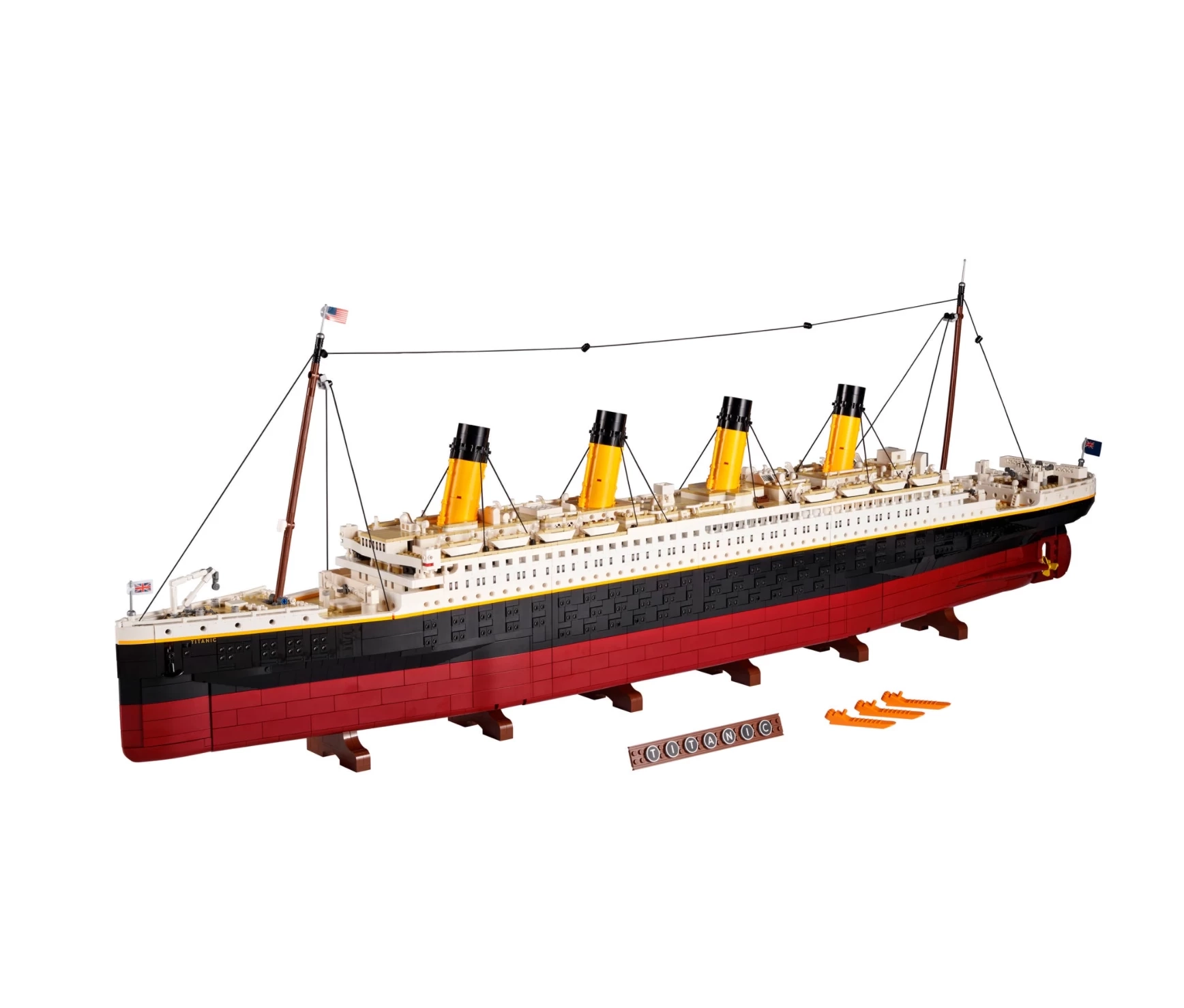 LEGO представила самый грандиозный корабль — RMS Titanic - Rozetked.me