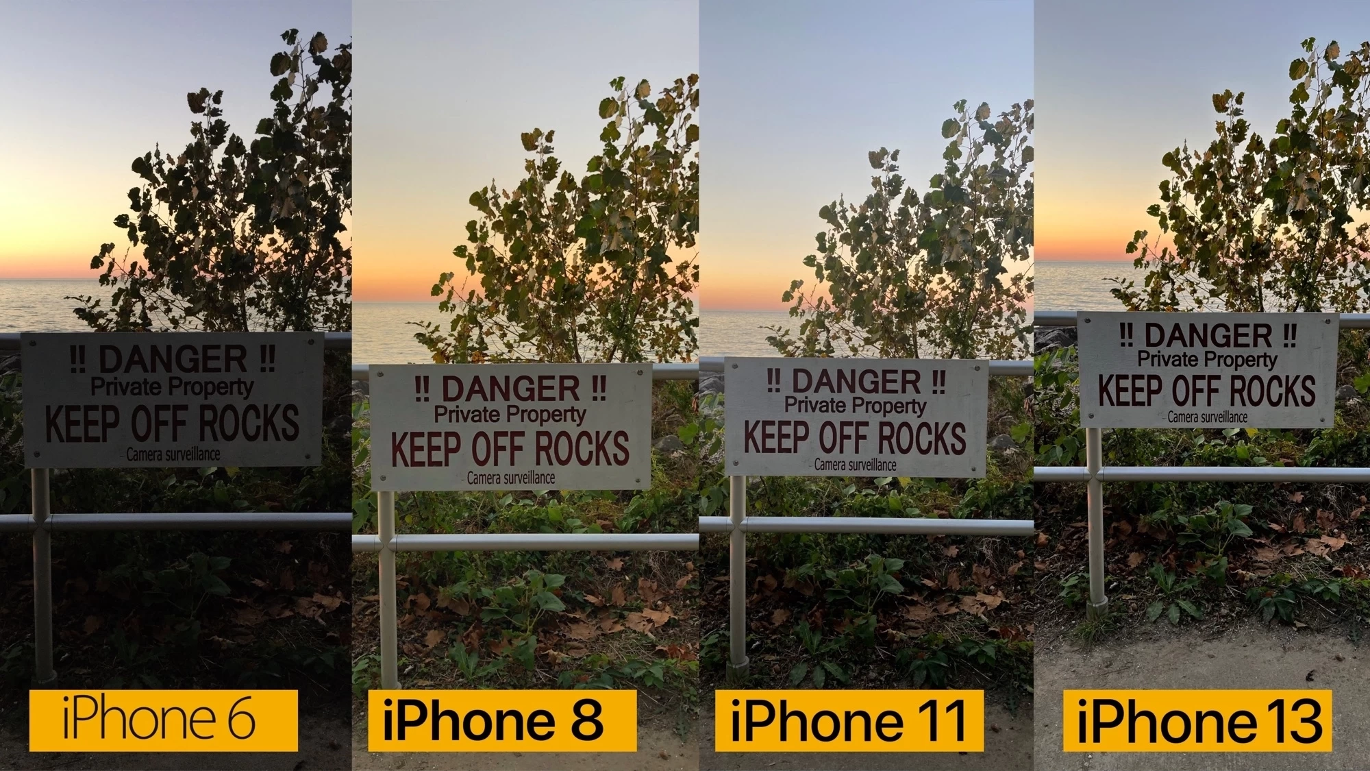 Сравнение фотовозможностей iPhone 13 с предыдущими поколениями - Rozetked.me