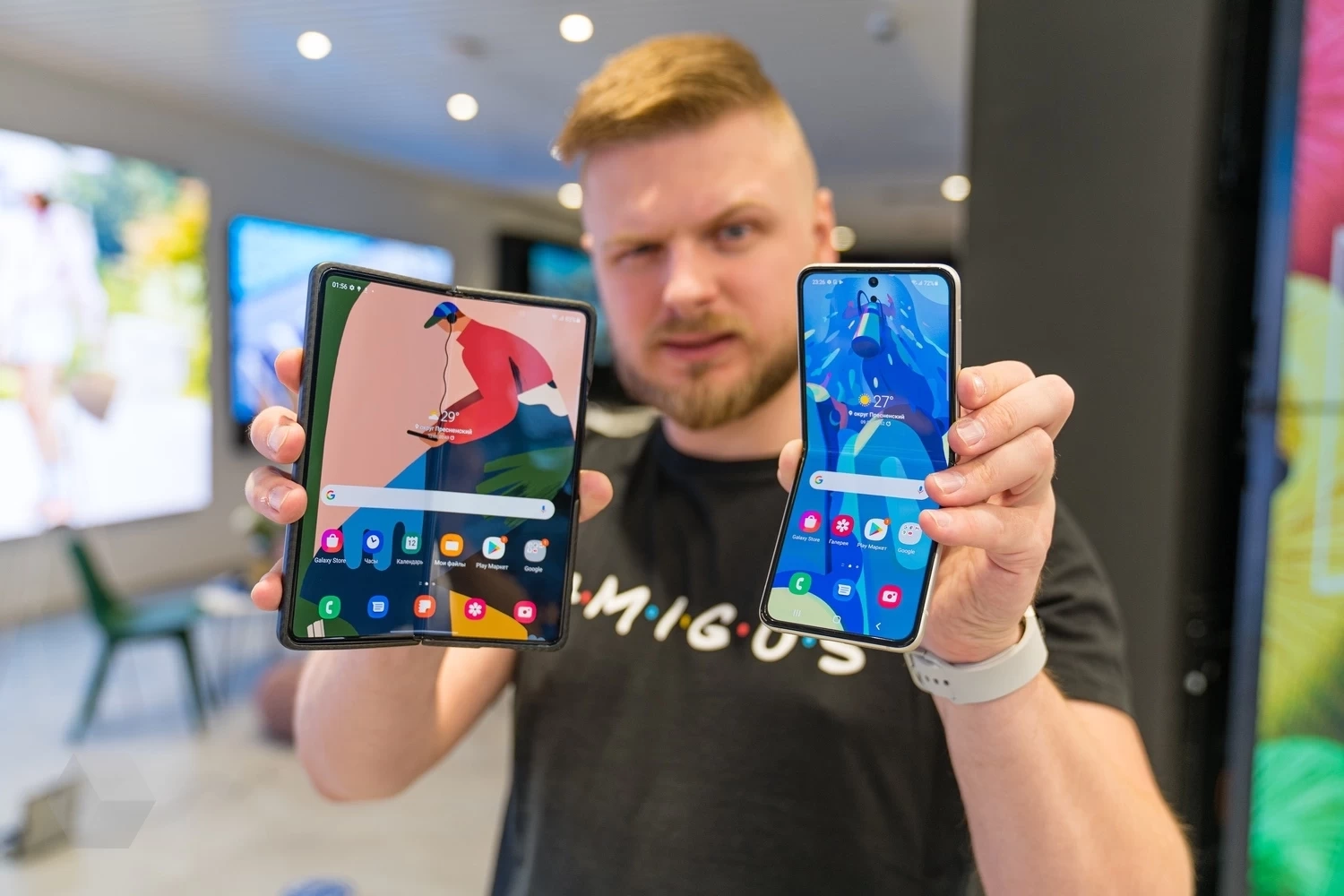 Samsung Galaxy Z Fold3 и Galaxy Z Flip3. В чём разница и как купить? -  Rozetked.me