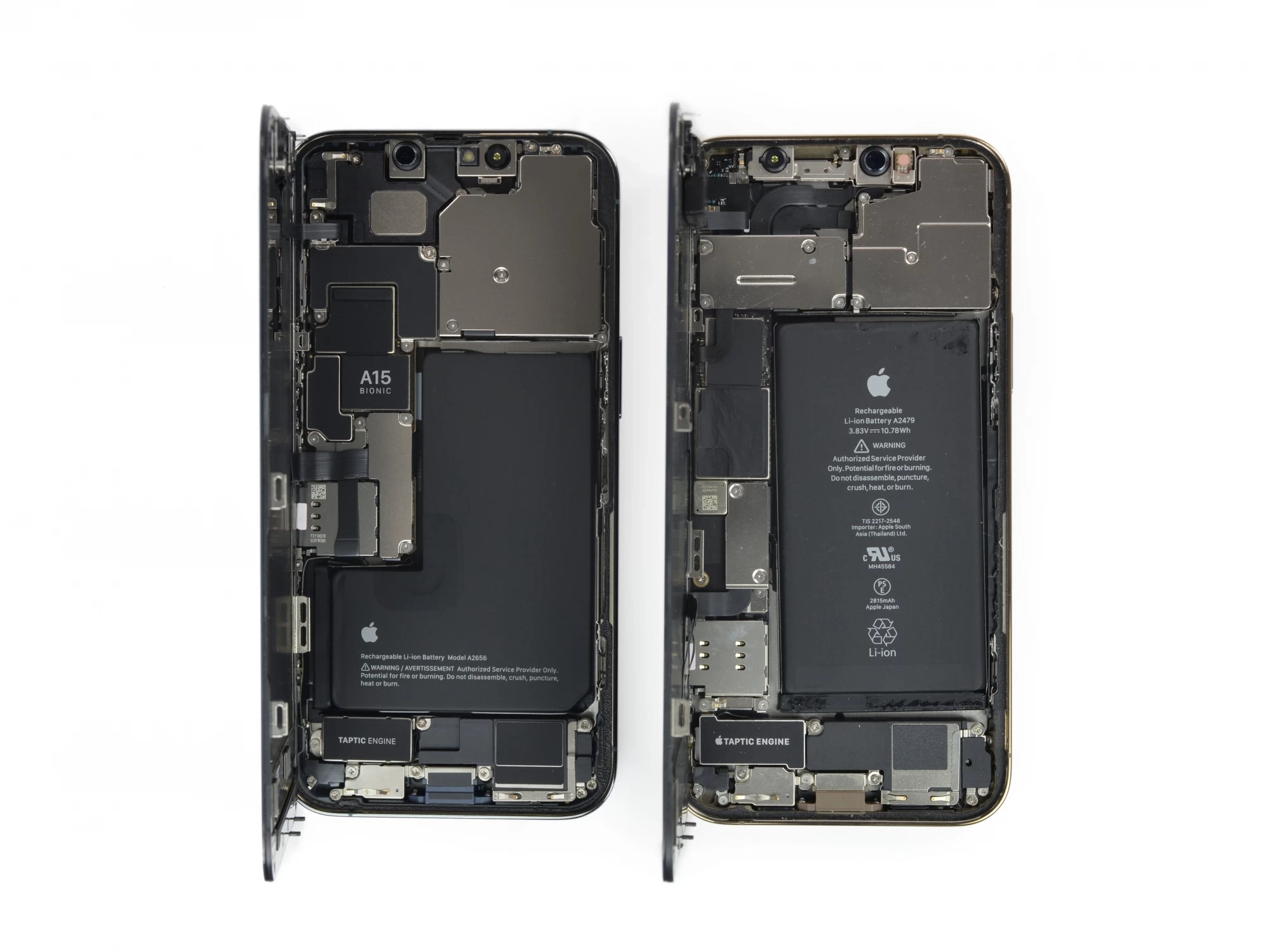 Внутренности iPhone 13 Pro: разбор корпуса от iFixit - Rozetked.me