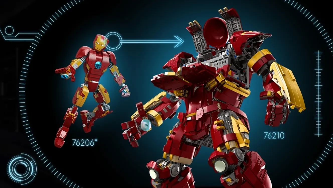 LEGO представила набор Marvel Hulkbuster — это модель брони из «Мстителей»  - Rozetked.me