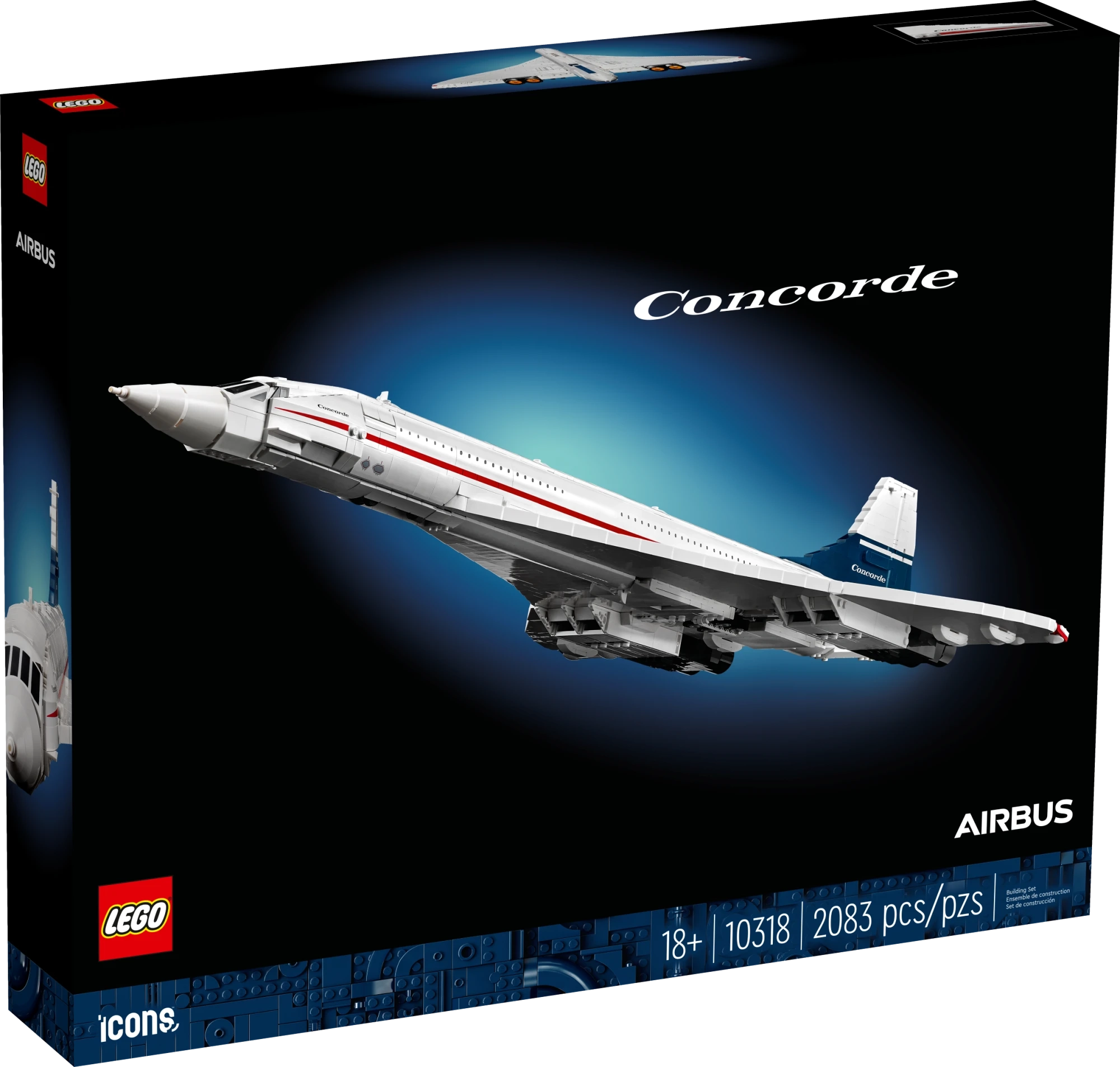 LEGO представила модель сверхзвукового самолёта Concorde - Rozetked.me