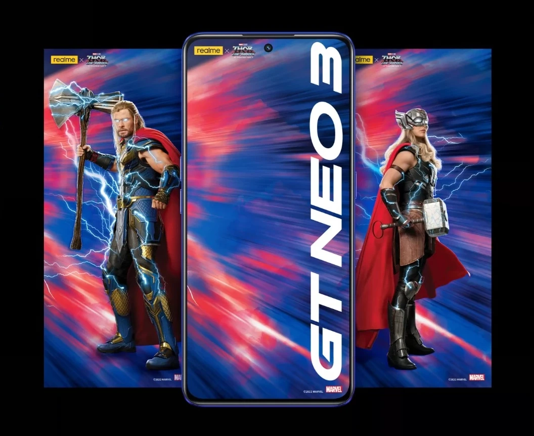 Представлен realme GT Neo 3 Thor: Love and Thunder Limited Edition -  Rozetked.me