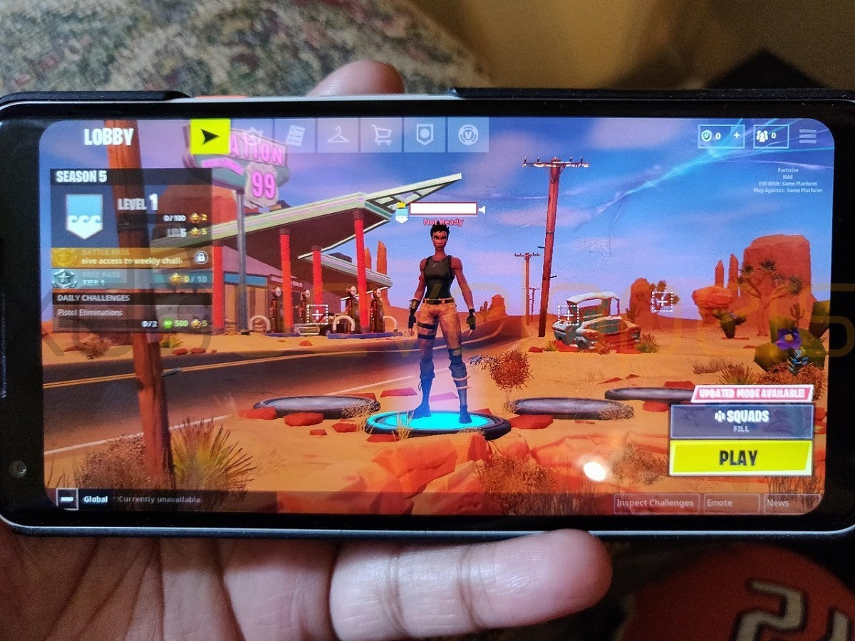 Геймплей Fortnite для Android до анонса - Rozetked.me