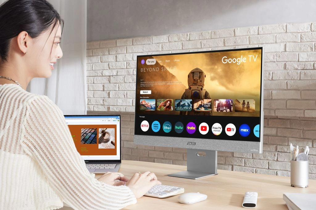 Asus представила монитор ZenScreen Smart MS27UC с Google TV