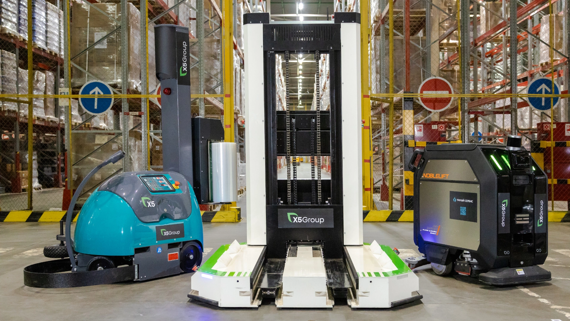 X5 Group тестирует складских роботов — они помогают оптимизировать комплектацию заказов