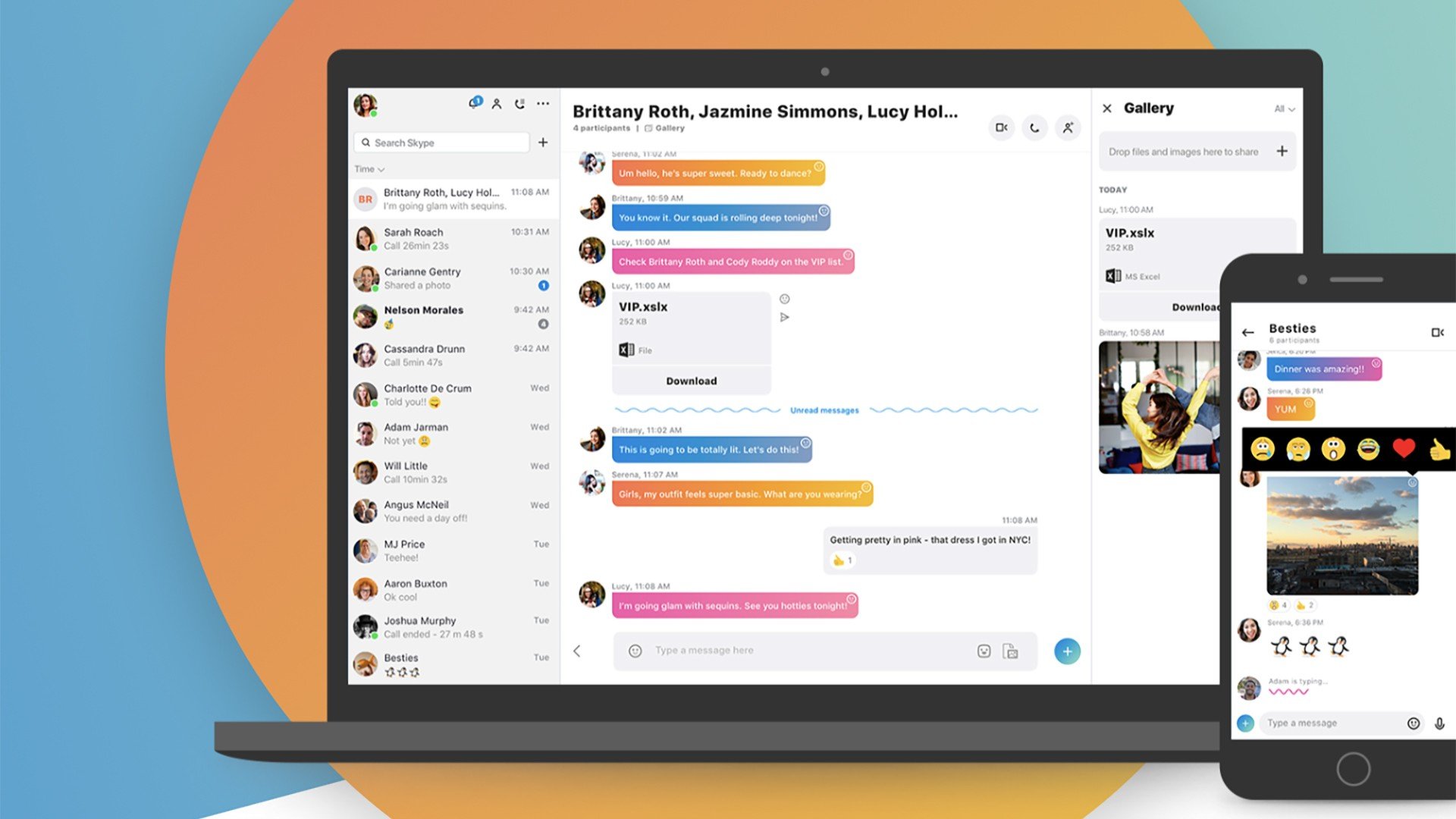 Редизайн Skype добрался до PC и Mac