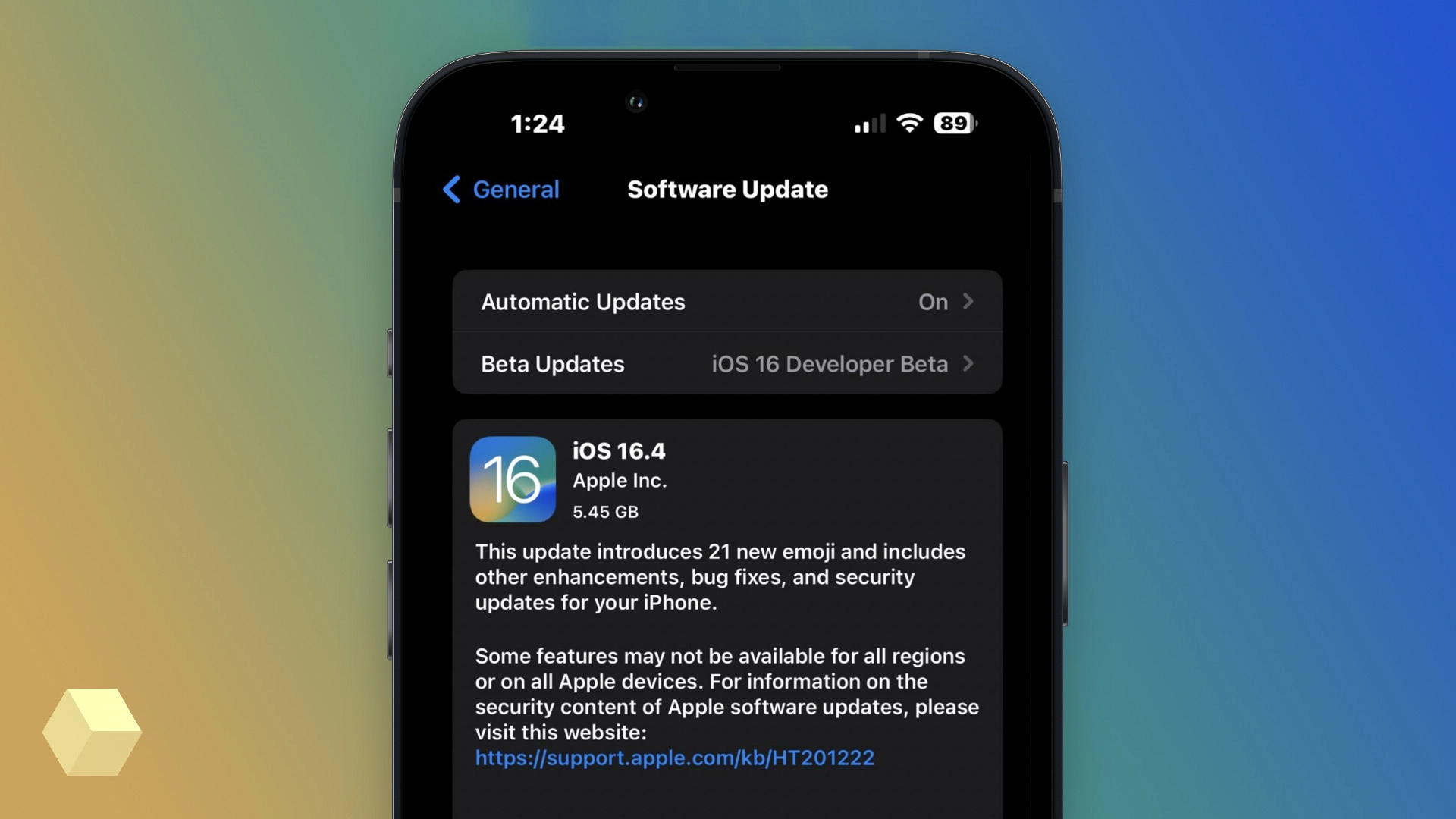Apple выпустила предрелизные сборки iOS и iPadOS 16.4