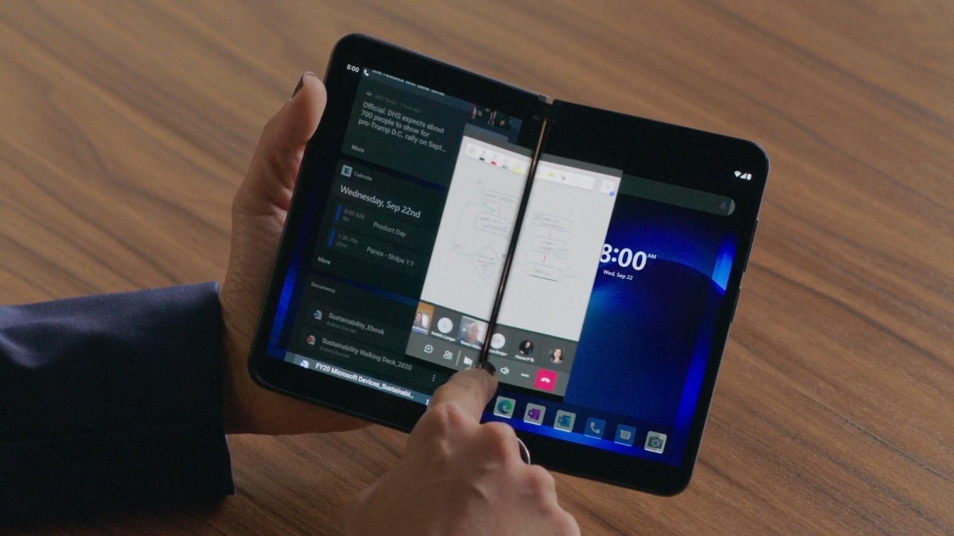 Представлен складной смартфон Surface Duo 2 — «cамое тонкое в мире 5G-устройство»
