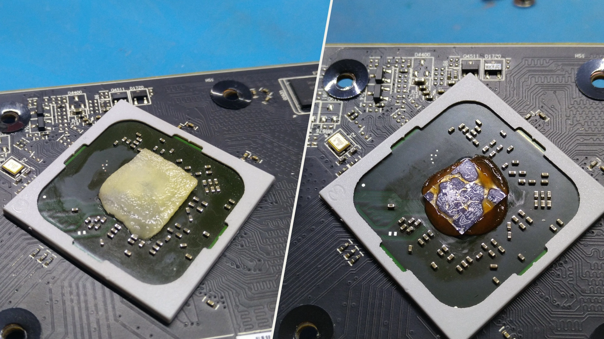 Пользователь выяснил, эффективны ли кетчуп, сыр и детский крем в роли термопасты