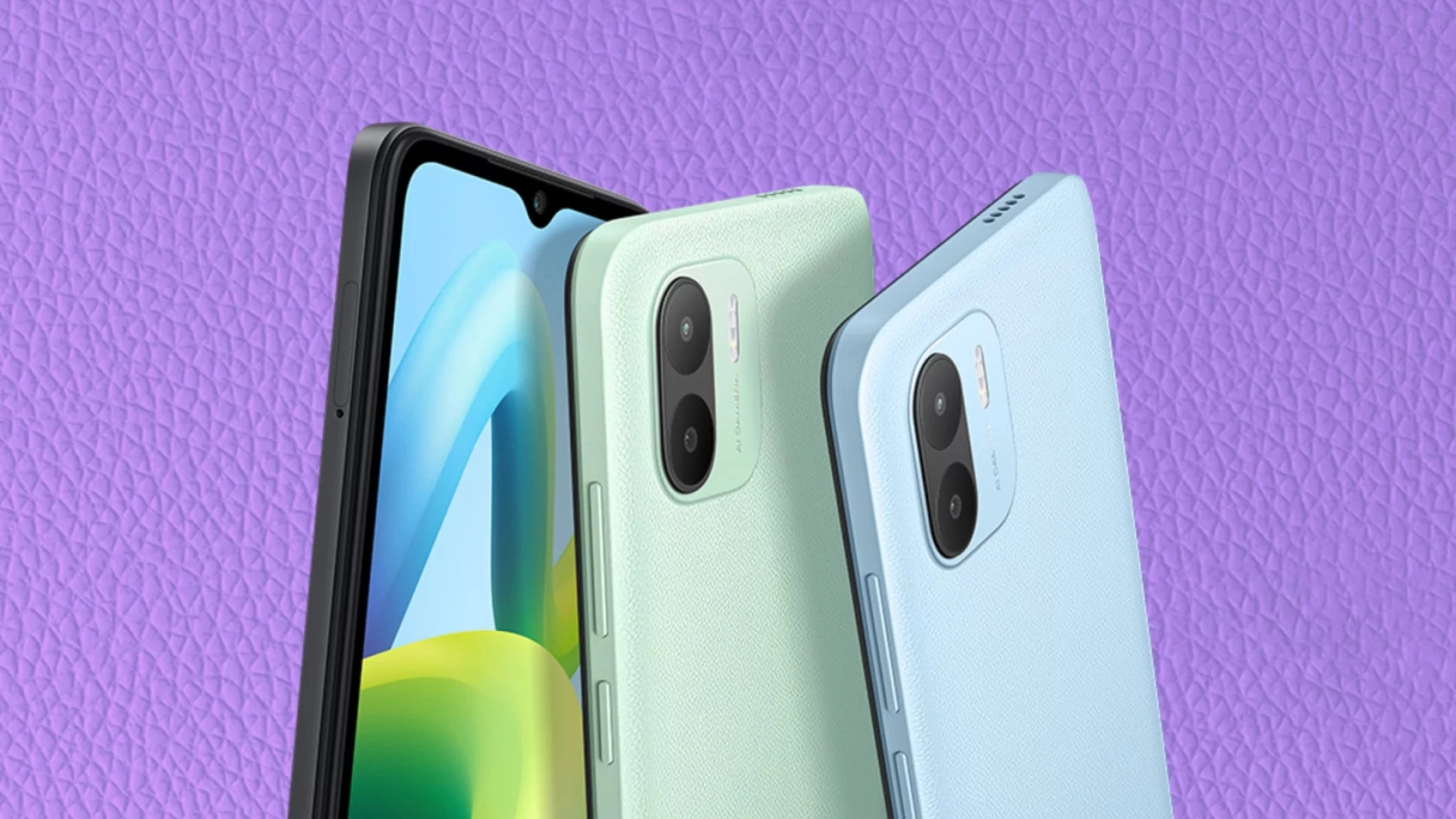 Представлен Redmi A1 — смартфон с «кожаным» задником по цене менее 5000 рублей