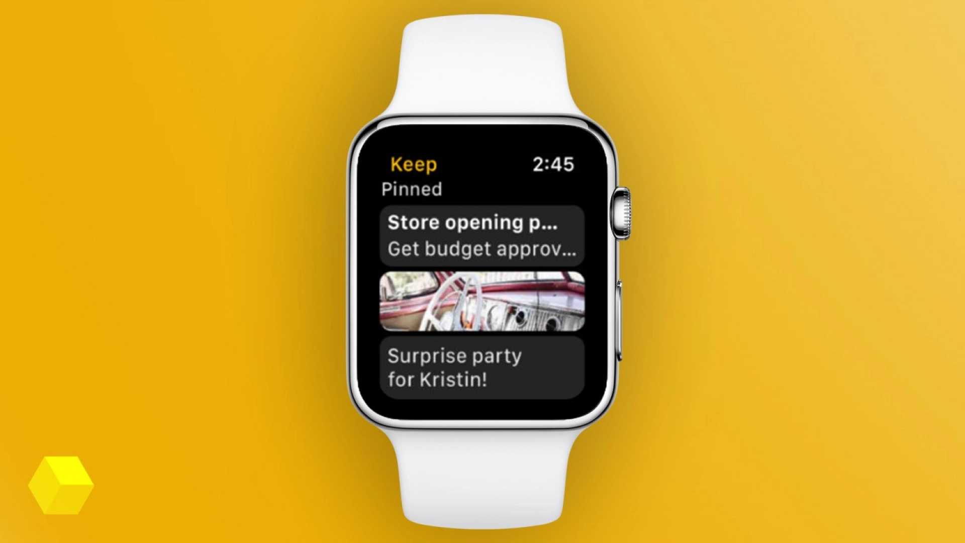 Google keep apple watch hotsell