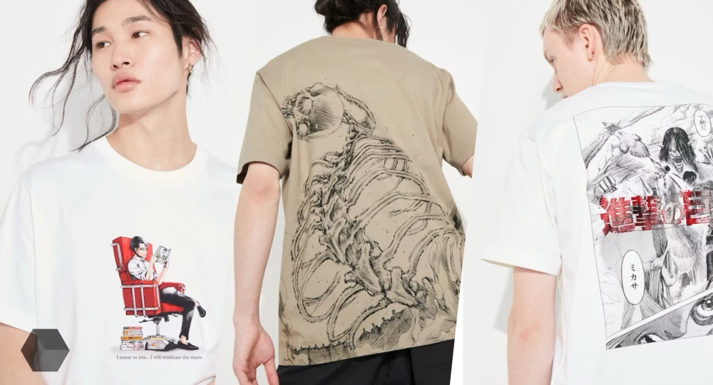 Uniqlo анонсировала коллекцию футболок в коллаборации с «Атакой титанов»