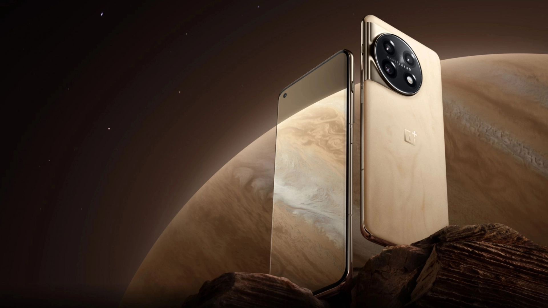 OnePlus представила лимитированную версию флагмана с покрытием из микрокристаллов горной породы