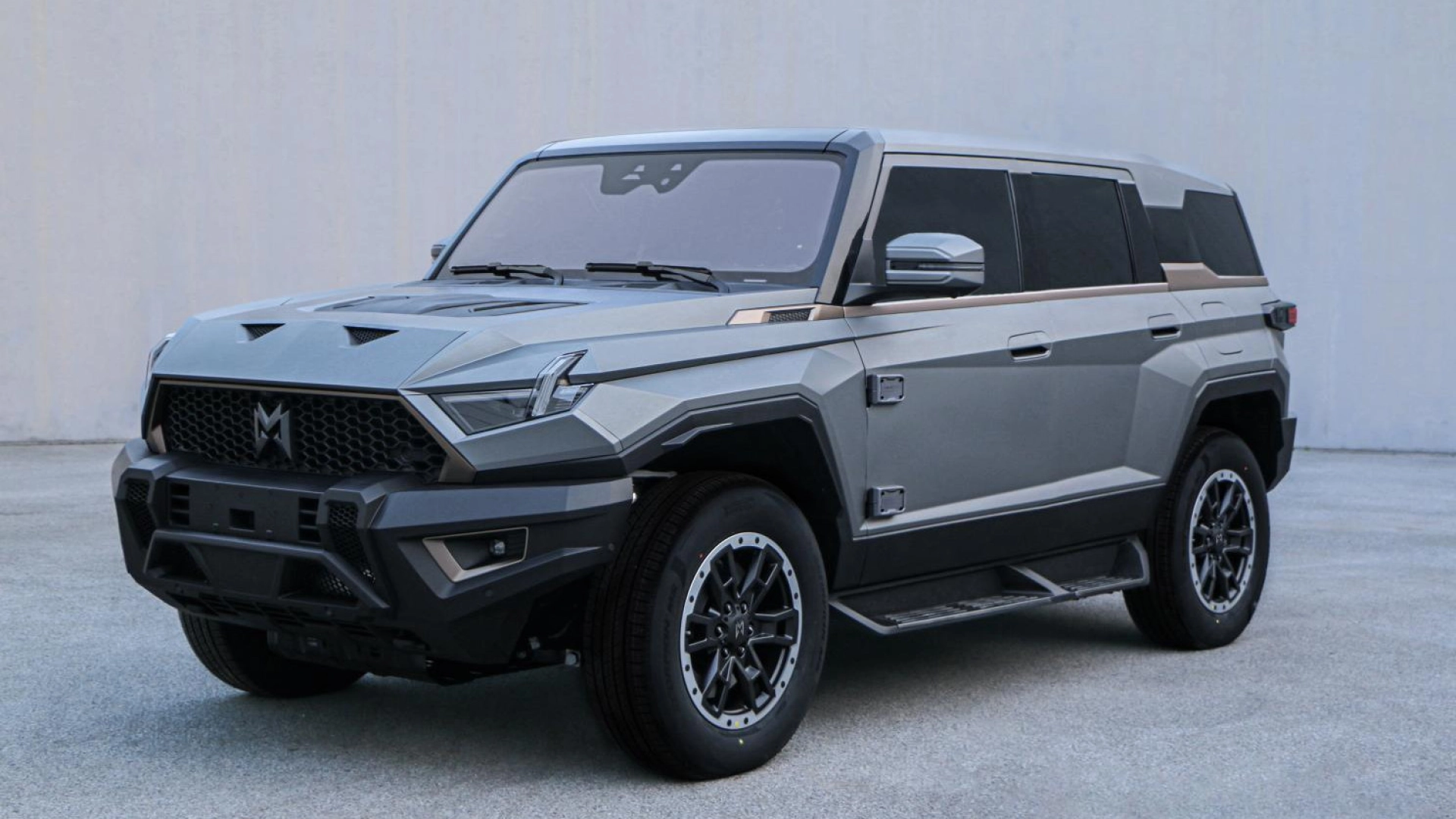 Китайская компания представила внедорожник Mengshi M-Hero — конкурент Hummer