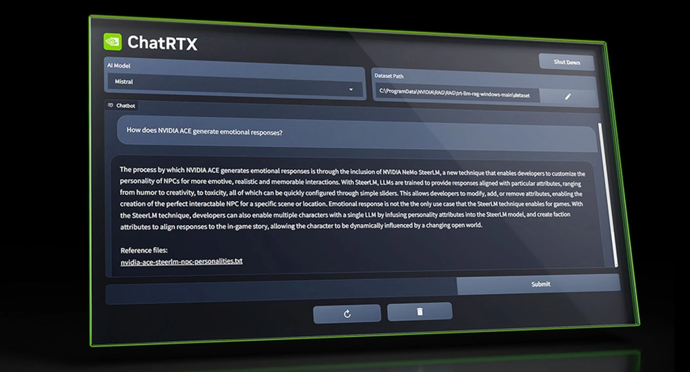 Чат-бот Nvidia теперь поддерживает ИИ-модель Google Gemma, поиск фото и голосовые запросы