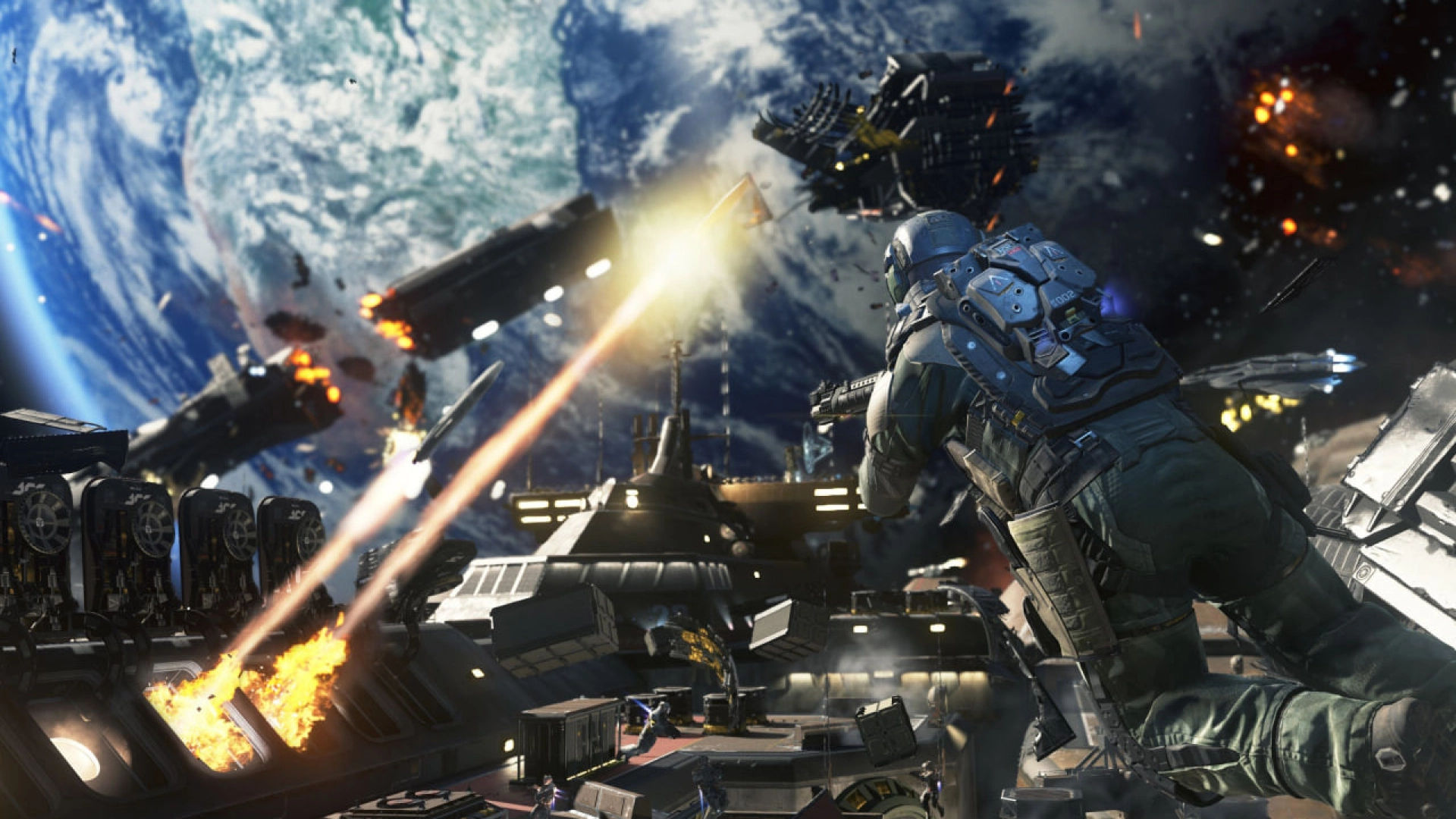 Утечка: геймплей отменённой Call of Duty в космосе