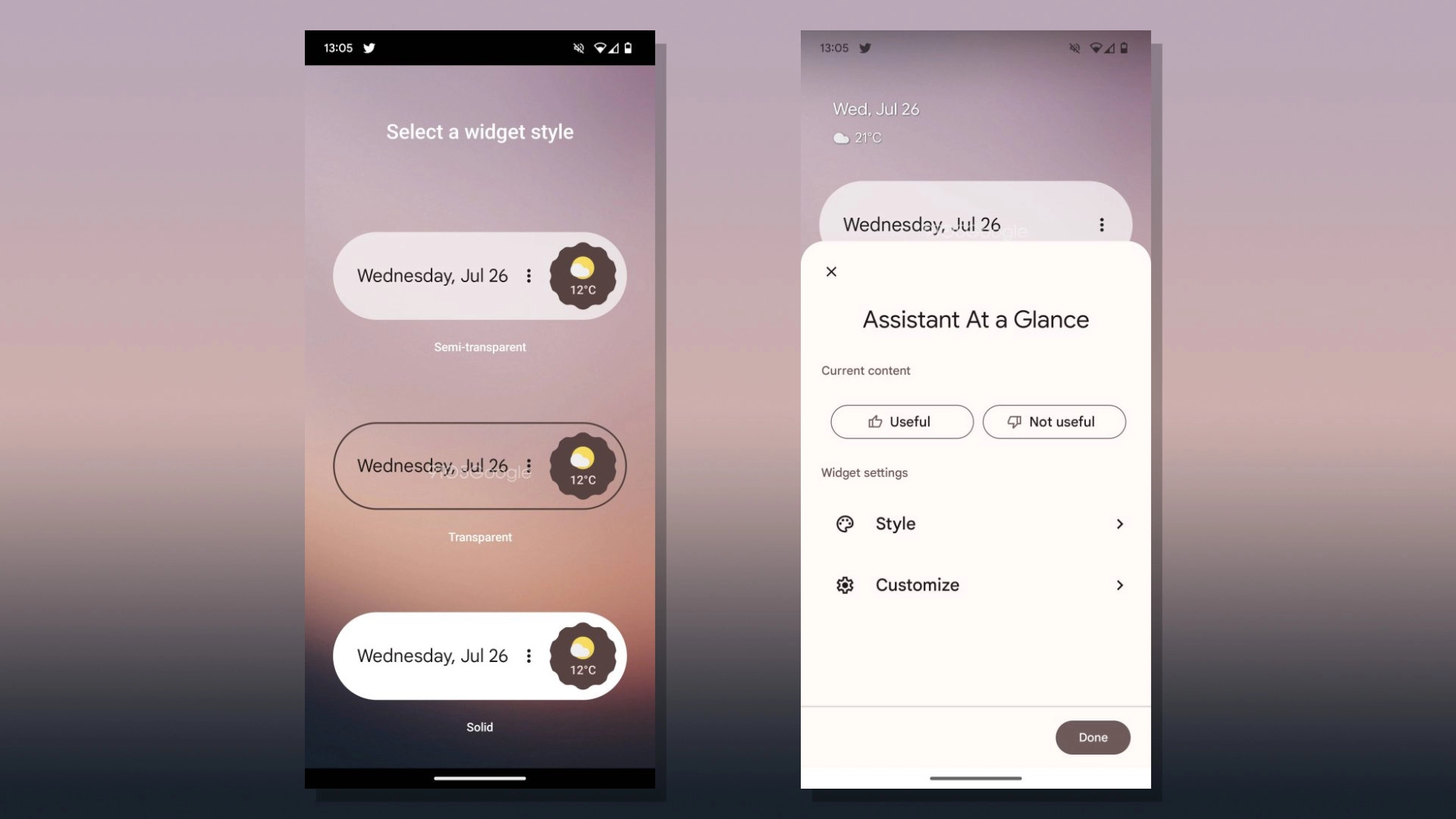 Так будет выглядеть переработанный виджет «Самое главное» от Google