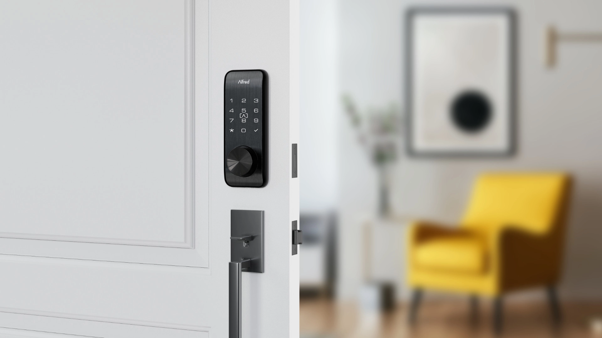 CES 2023: Alfred DB2S — первый умный замок, который заряжается беспроводным методом