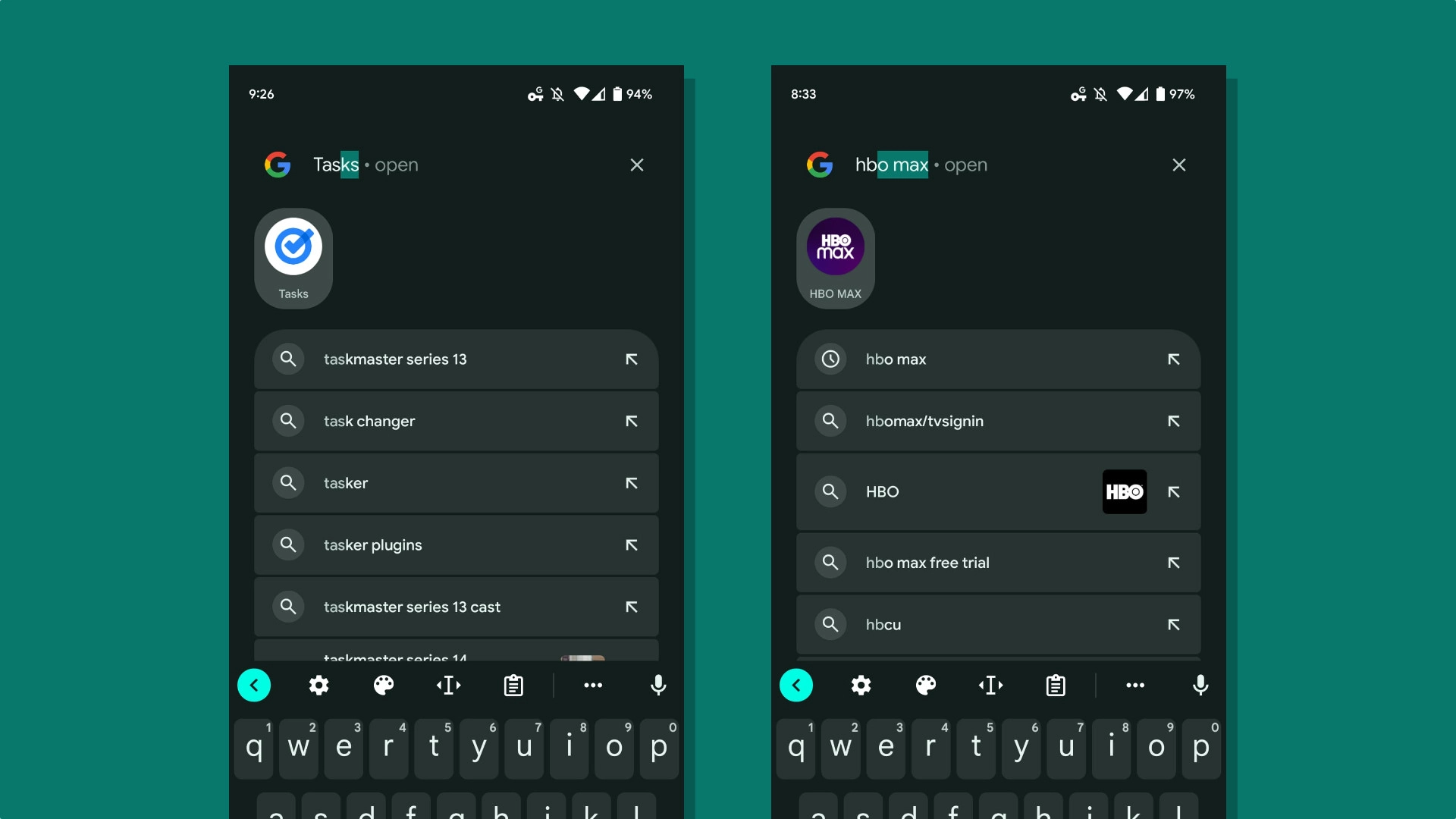 В Pixel Launcher возвращается функция быстрого запуска приложения из поиска