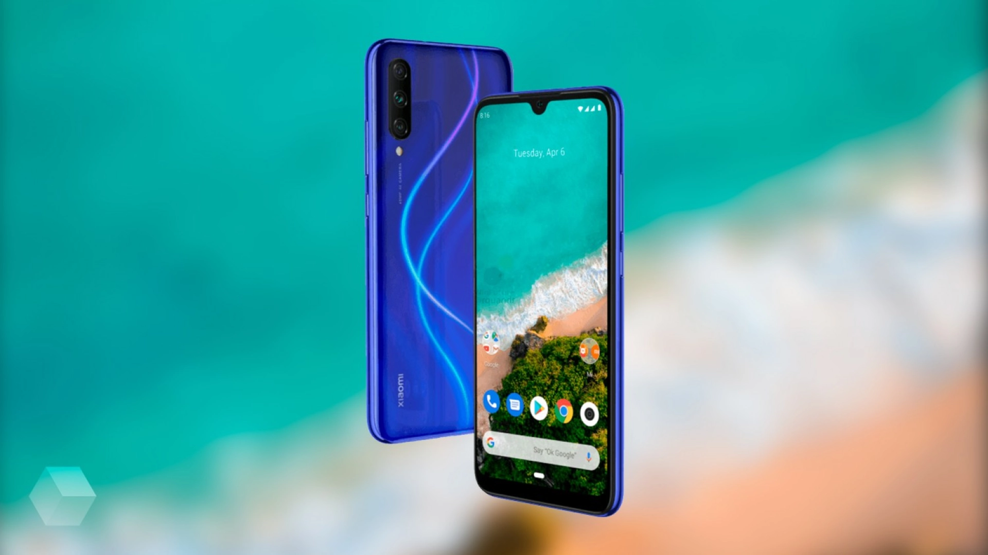 Официальные рендеры и характеристики Xiaomi Mi A3