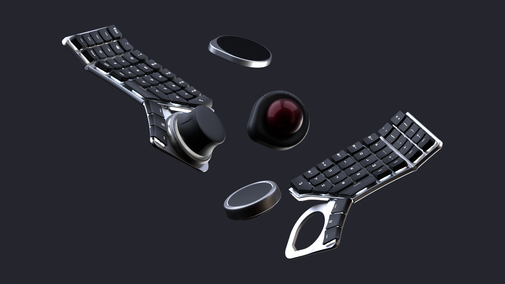 CES 2023: Naya Create — модульная клавиатура с эргономичным дизайном