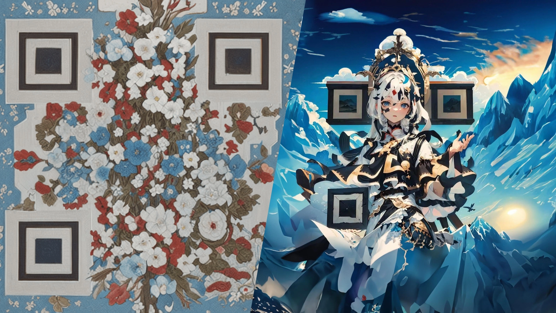 Нейросеть Stable Diffusion обучили генерации изображений, которые сканируются как QR-коды