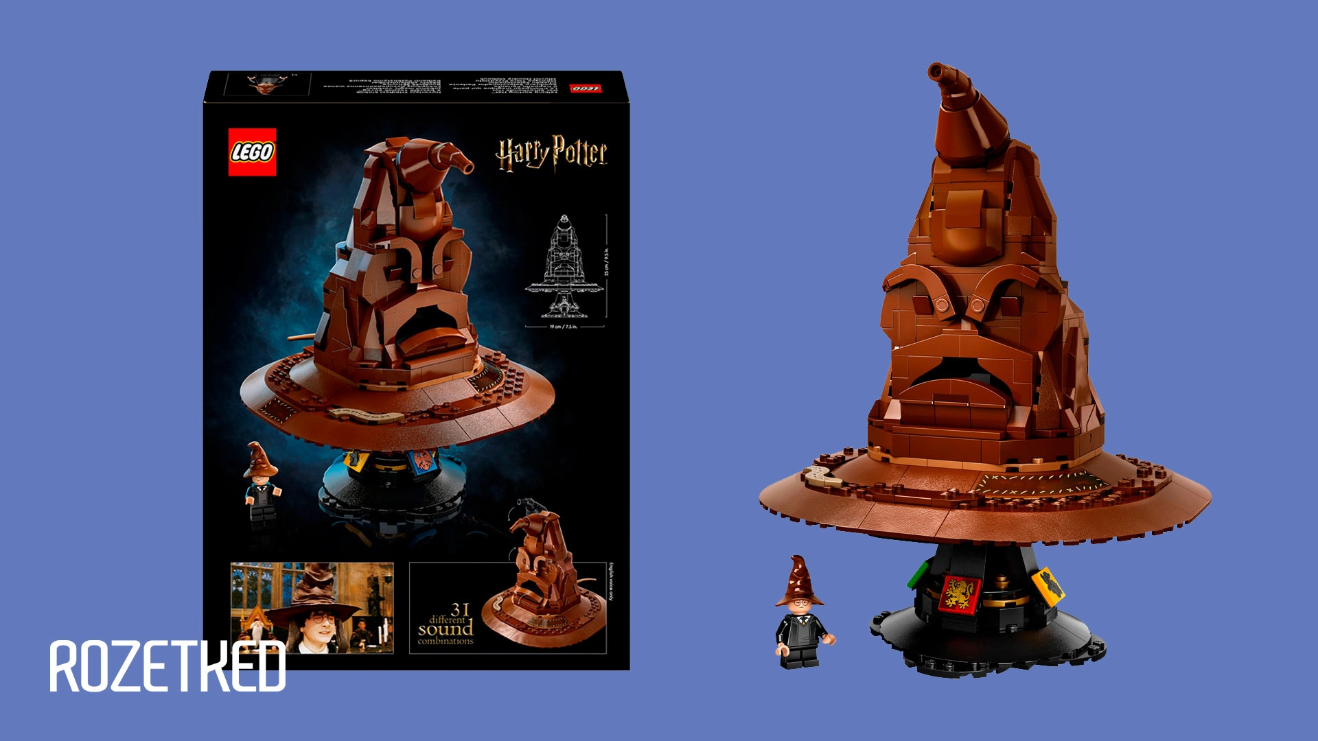 LEGO порадует фанатов «Гарри Поттера» набором «Распределяющая шляпа»