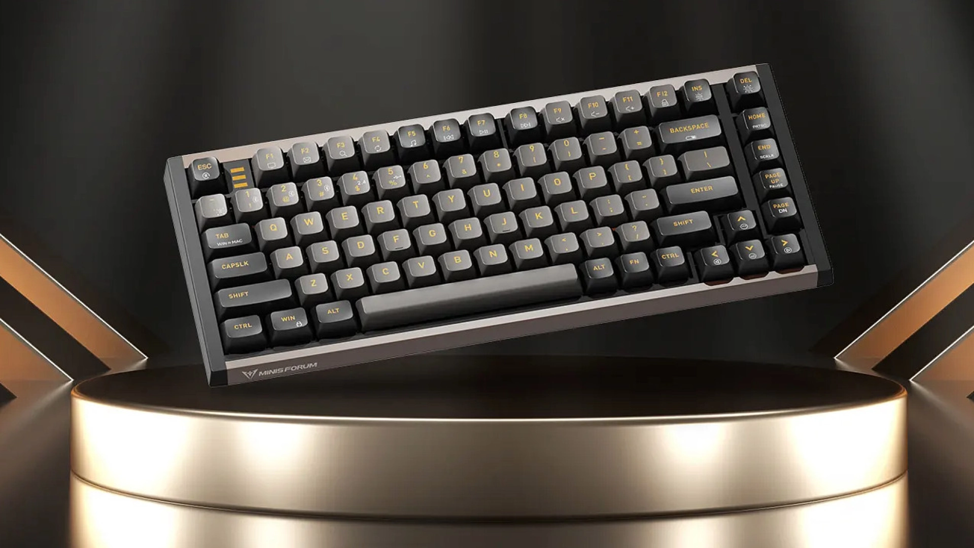 Вышла беспроводная клавиатура Minisforum MKB i83 с автономностью до 300 часов