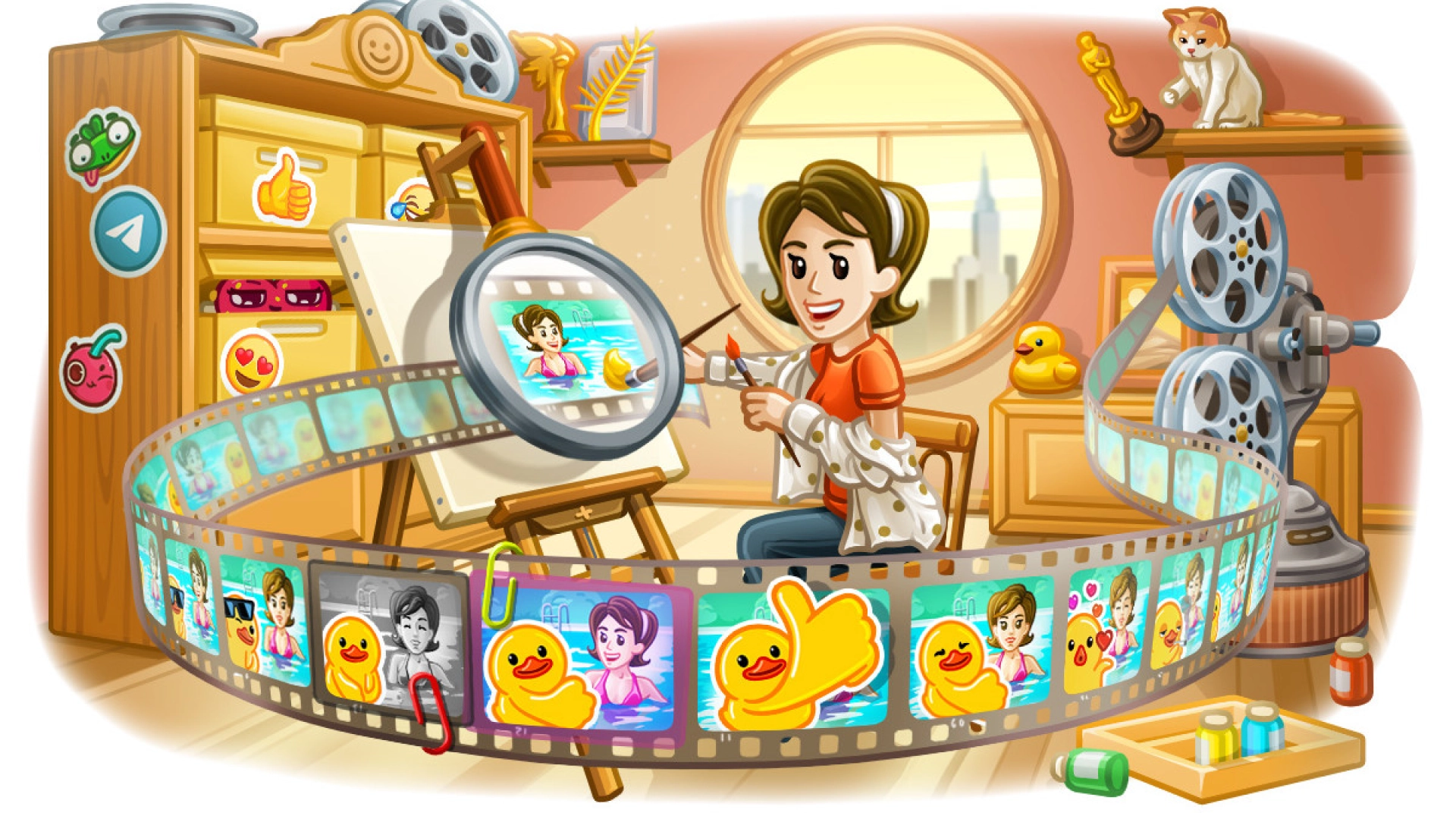 В Telegram стал доступен простой редактор стикеров