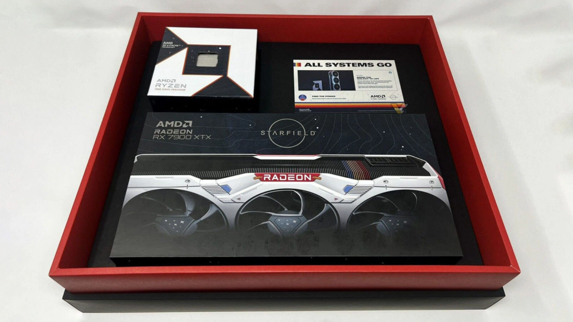 Комплект с AMD Radeon RX 7900 XTX и Ryzen 7 7800X3D в стиле Starfield продают на eBay