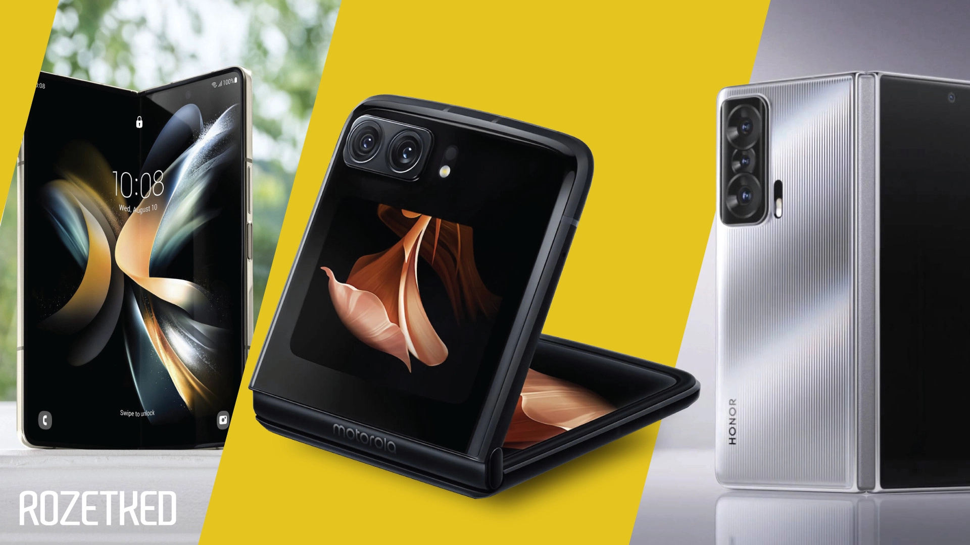 Топ-10 складных смартфонов 2022 года