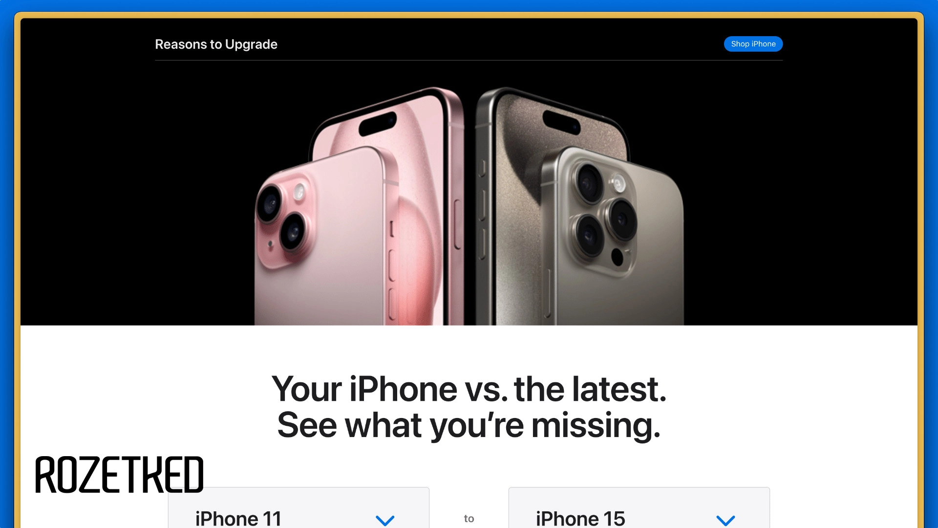 Apple запустила сайт с объяснением, почему стоит обновиться до последнего iPhone