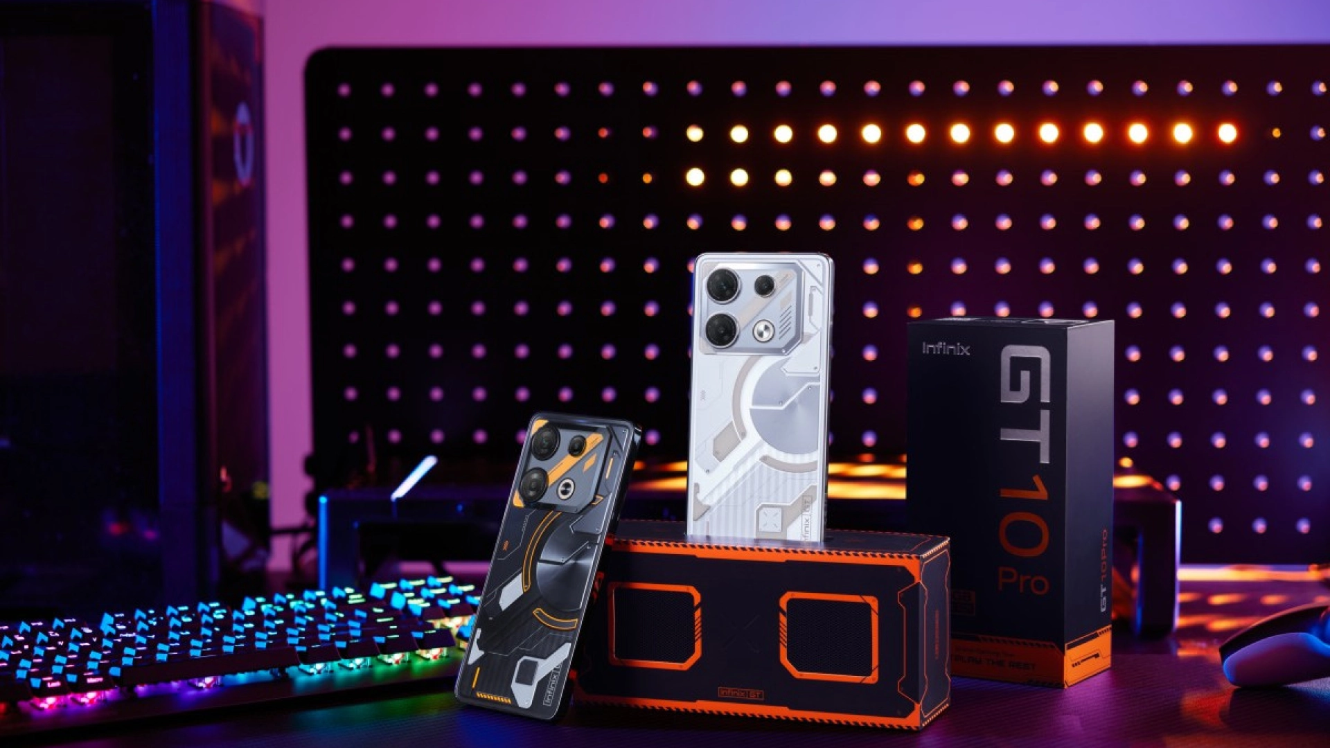 Так выглядит Infinix GT 10 Pro, дизайн которого вдохновлён Nothing Phone