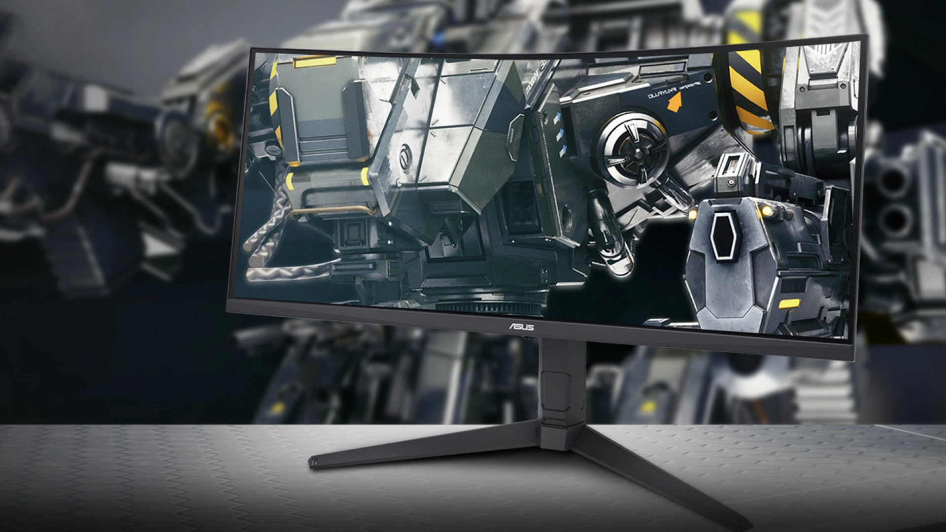 Asus представила 34-дюймовый изогнутый монитор TUF Gaming