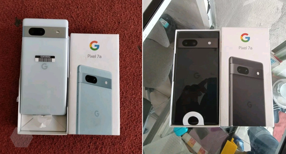 Google Pixel 7a в новой голубой расцветке показали на «живых» фотографиях