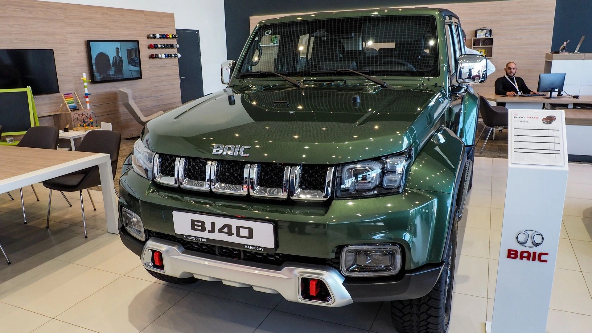 Калининградский «Автотор» начал производство китайских внедорожников BAIC BJ40