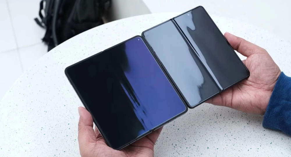 Видео: сравнение OnePlus Open и Samsung Galaxy Z Fold 5