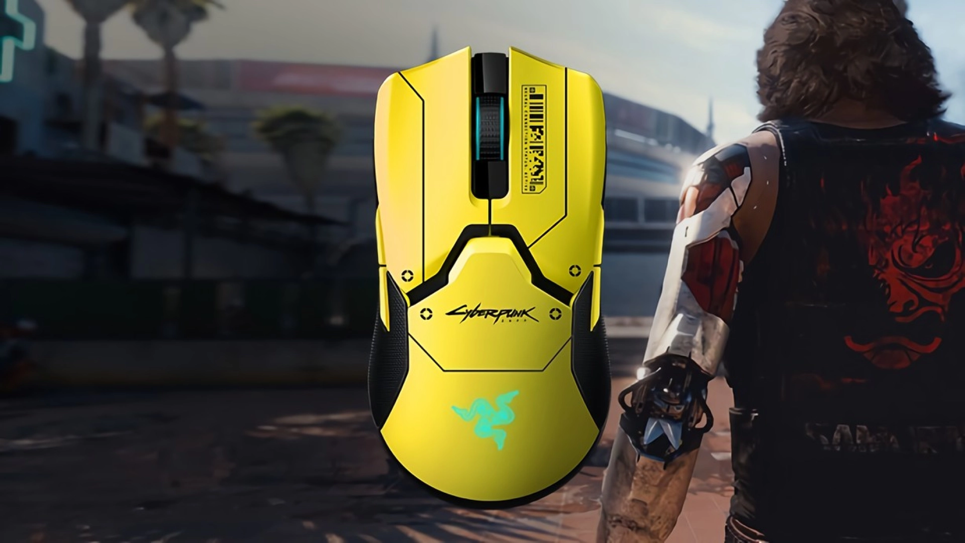Razer выпустила игровую мышь в дизайне Cyberpunk 2077