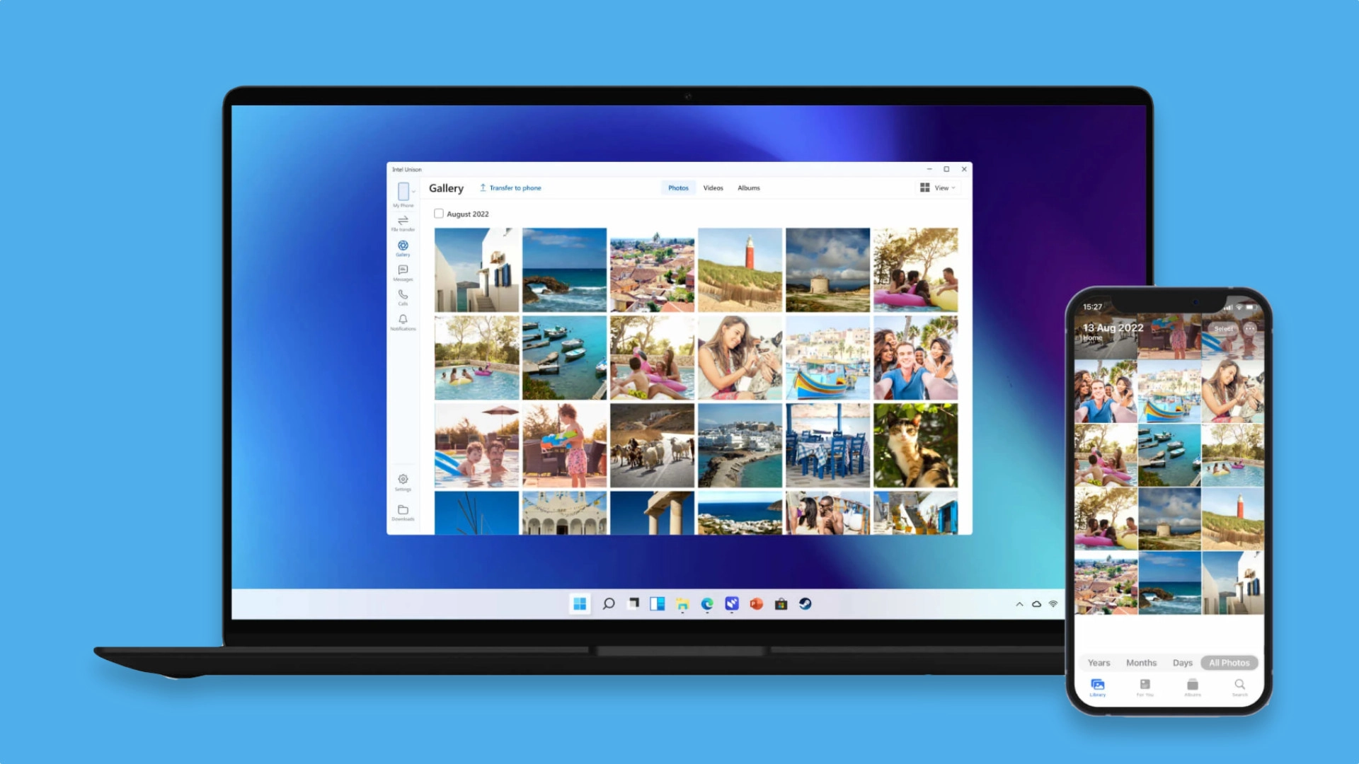 Intel представила сервис Unison для синхронизации сообщений и фото между iPhone, Android и ПК