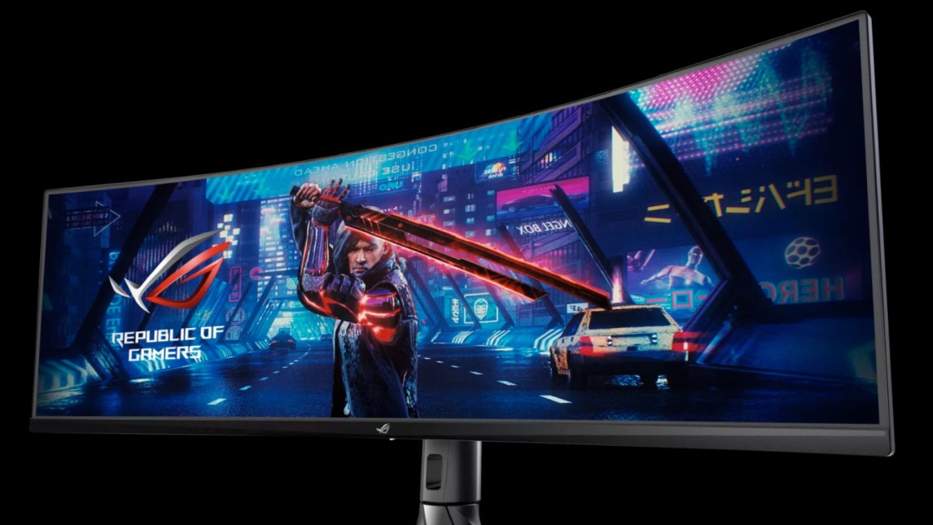 CES 2023: Asus представила вогнутый 49-дюймовый монитор ROG Strix XG49WCR