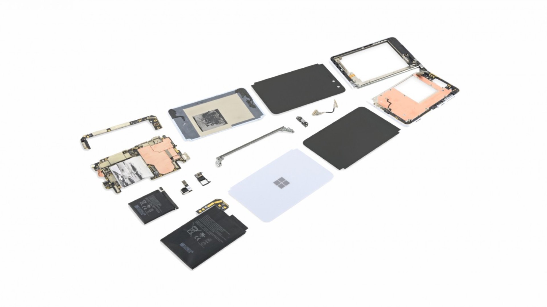 Разборка Microsoft Surface Duo от iFixit: почти неремонтопригоден