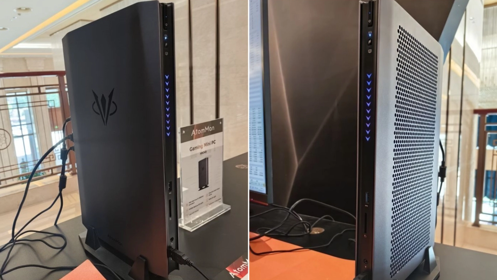 Представлен мини-ПК AtomMan HN149: Core i9-14900HX и RTX 4070 в странном корпусе