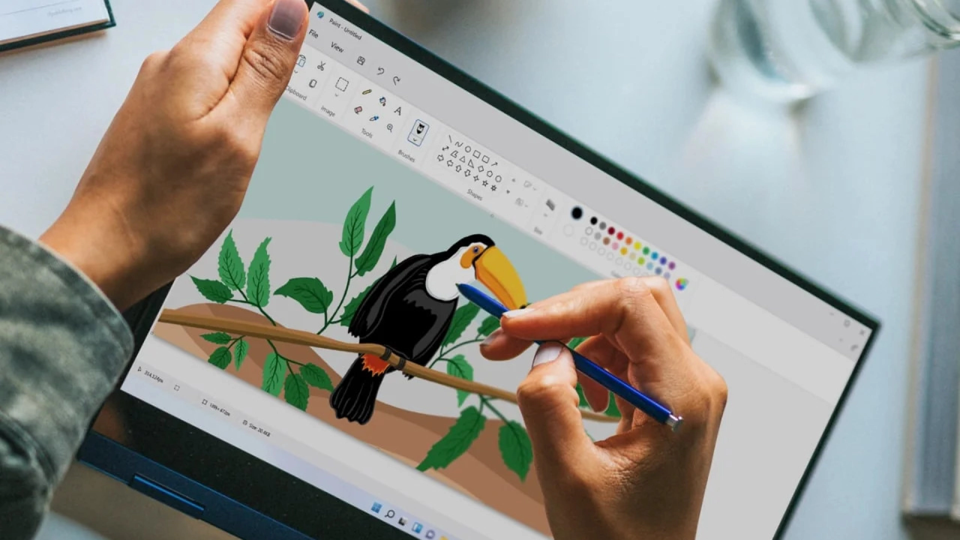 Microsoft хочет внедрить в Paint функцию генерации изображений на основе текстового описания