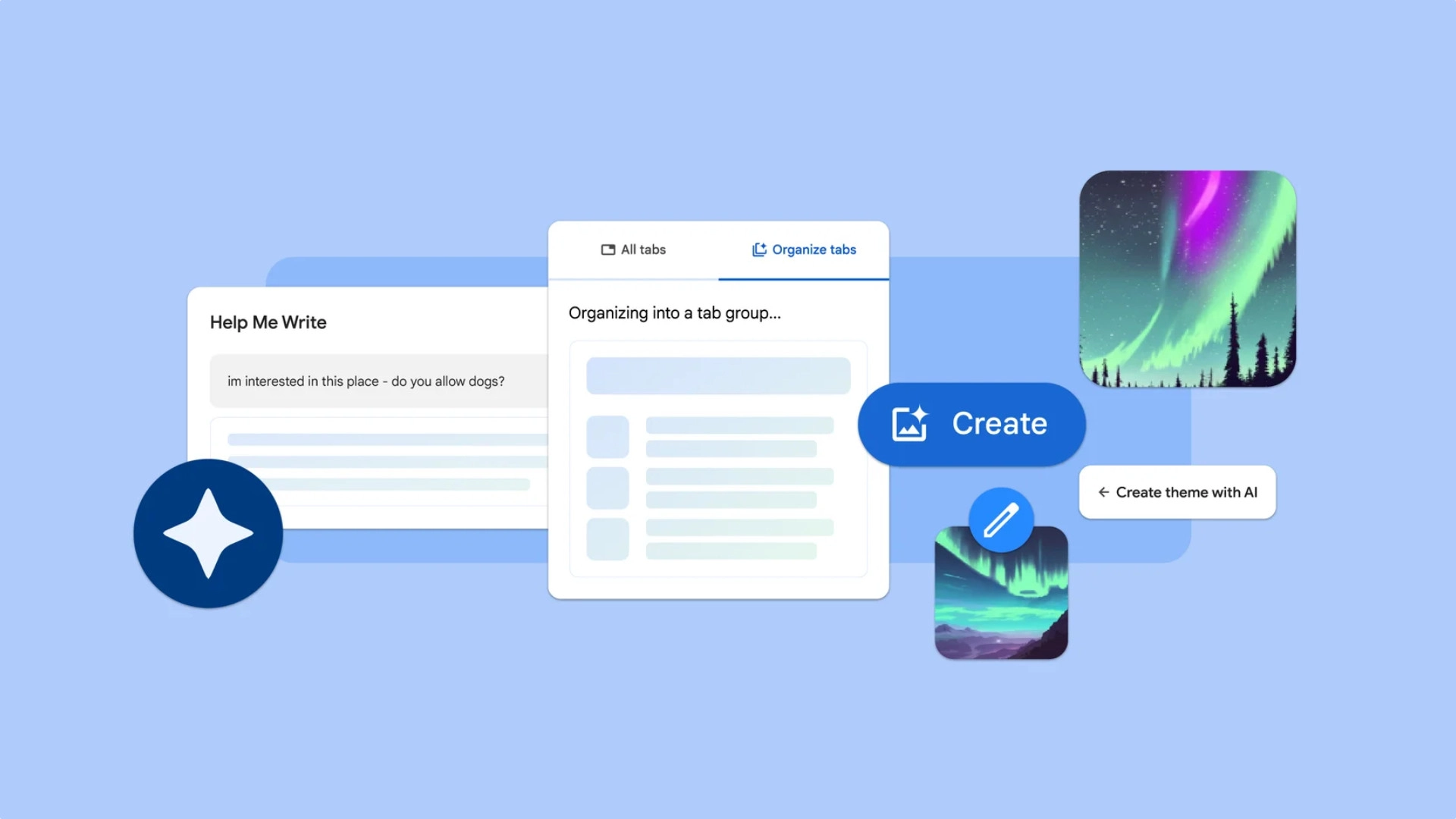 ИИ в Google Chrome предложит организацию вкладок, генерацию тем и помощь в написании текстов